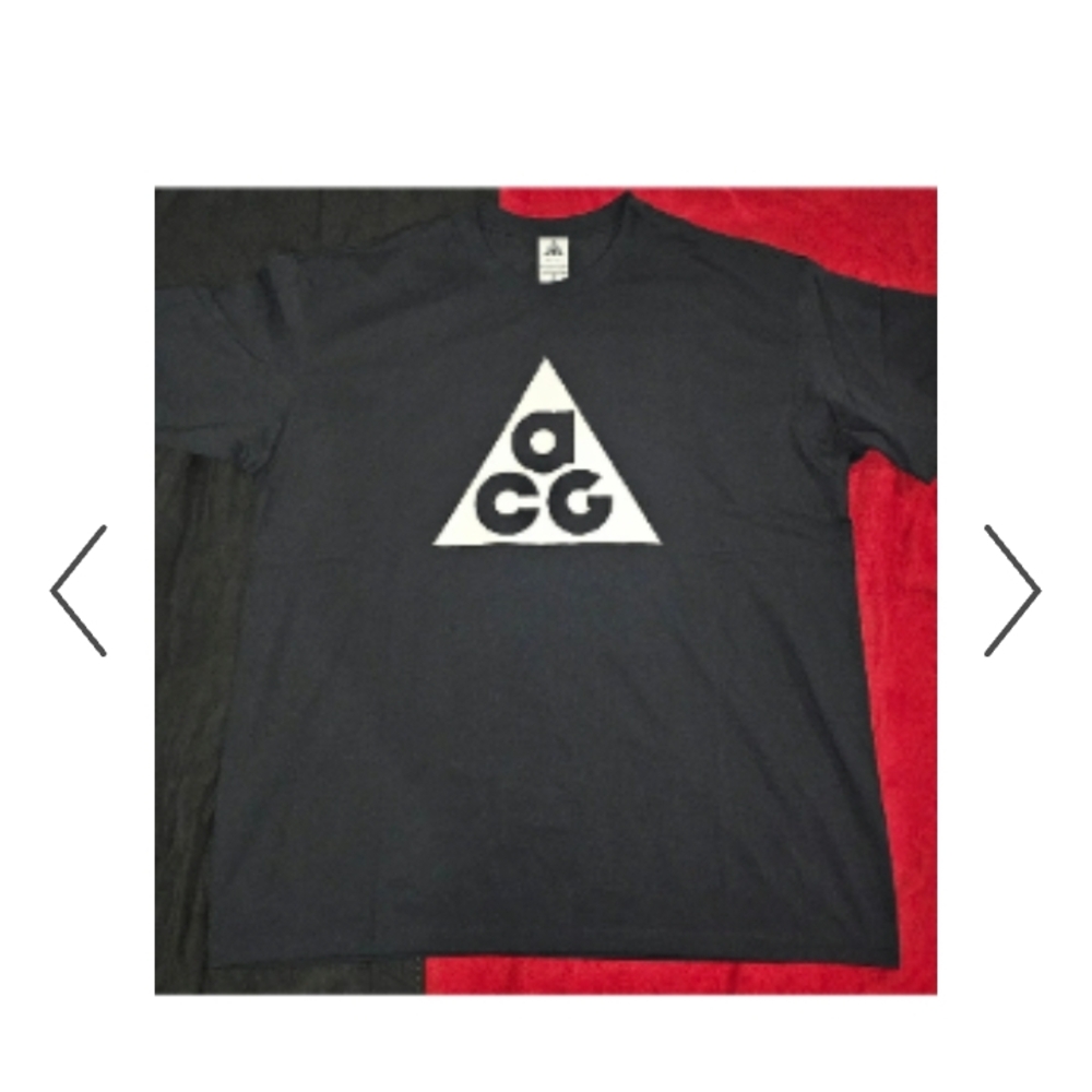 Nike ACG Black Graphic Tee - Triangle Logo